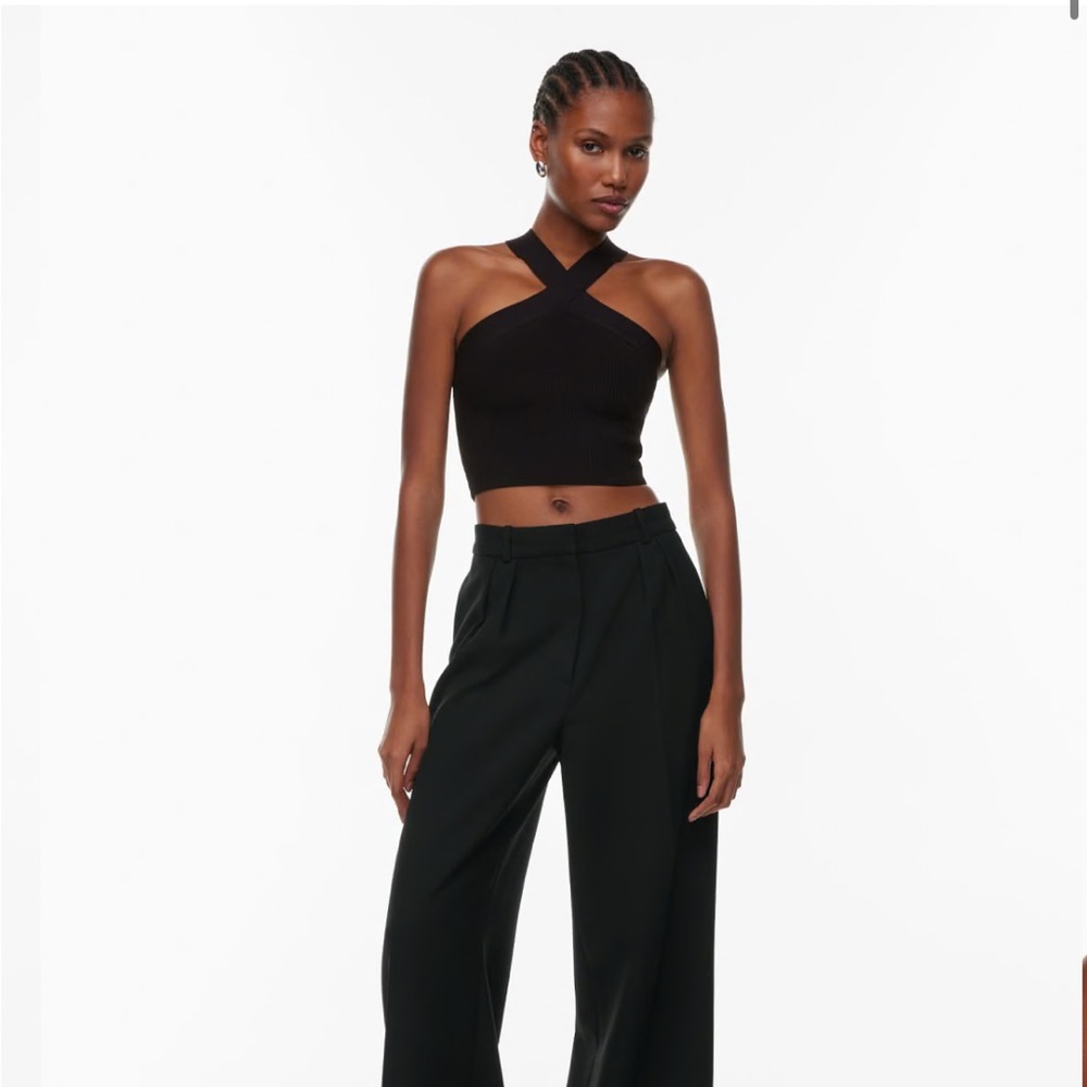 Aritzia Sculpt Knit Criss Cross Tank 2XS